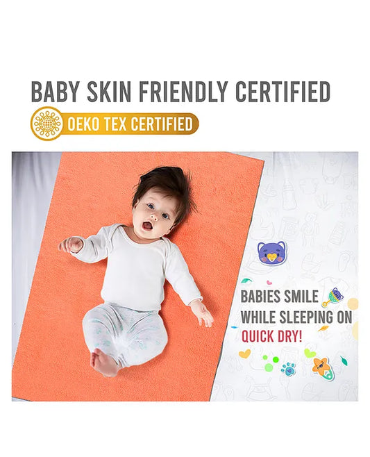 Waterproof Baby Quick Dry Sheet – Soft, Washable & Absorbent Mat
